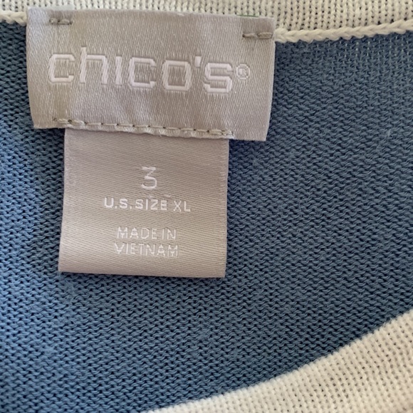 Pretty Chico’s lightweight sweater tunic - Picture 4 of 4